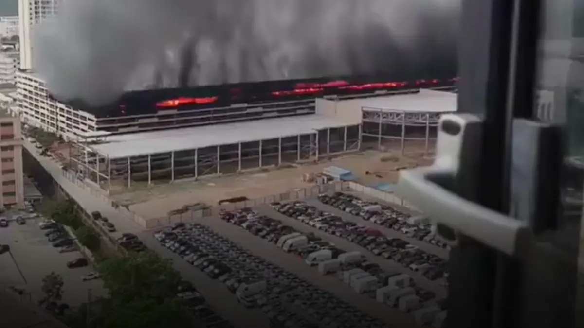 china incendiu intr un garaj al companiei auto byd
