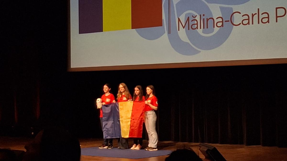 eleve romania locul 1 medalie aud romania olimpiada europeana de matematica pentru fete 2026