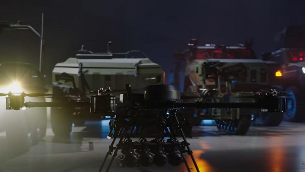 drone si arme robot ucrainene prezentate de zelenski