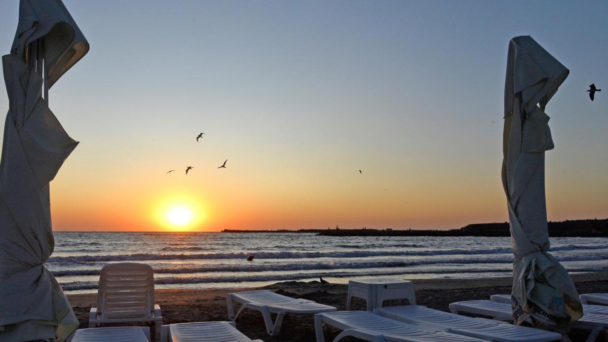rasarit de soare statiunea mamaia litoral romania marea neagra