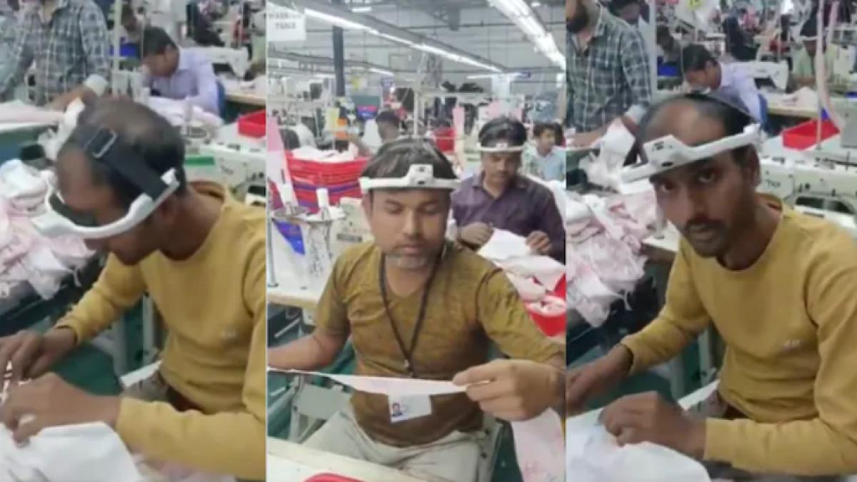 colaj cu imagini in care niste barbati poarta camere pe cap