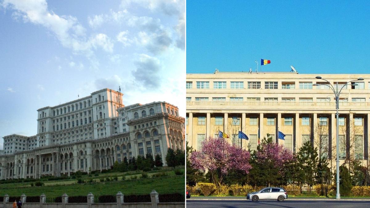 casa poporului sediu parlamentul romaniei palatul parlamentului palatul victoria sediu guvern