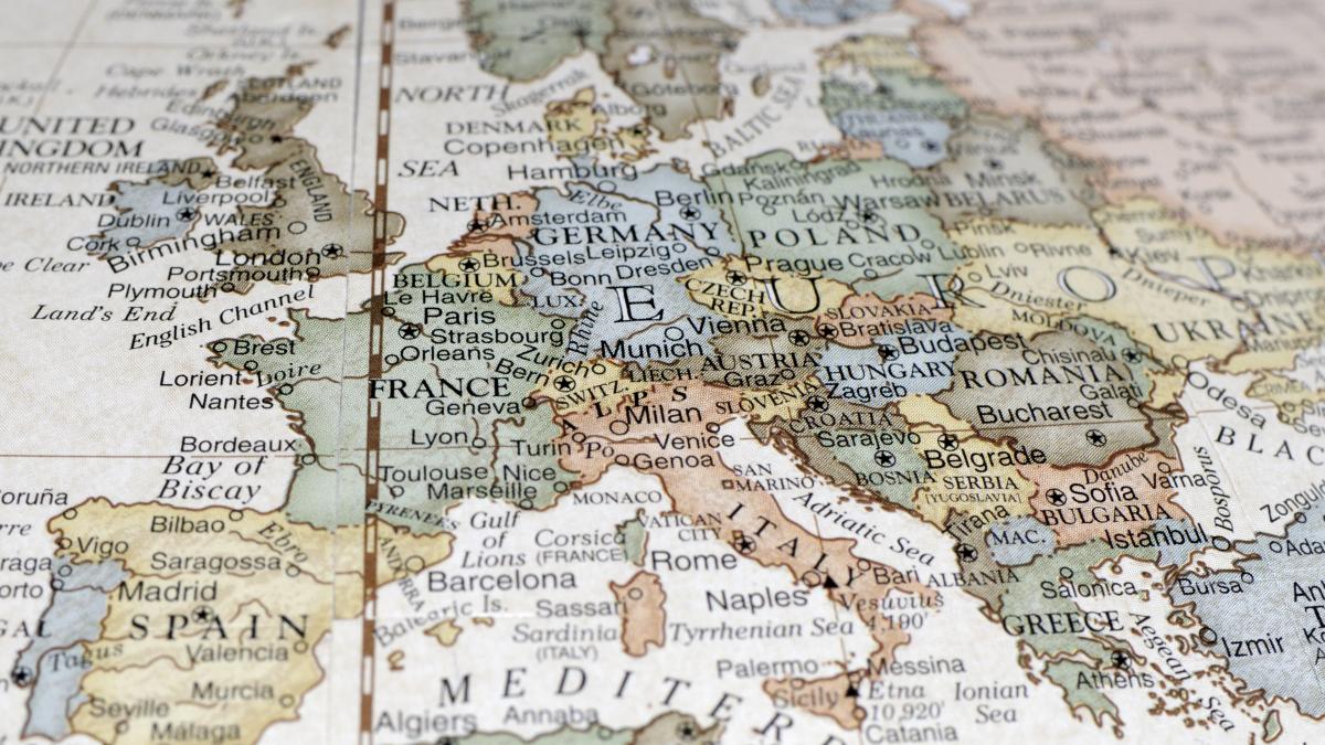harta Europei