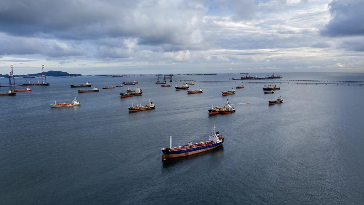 nave blocate in ormuz getty