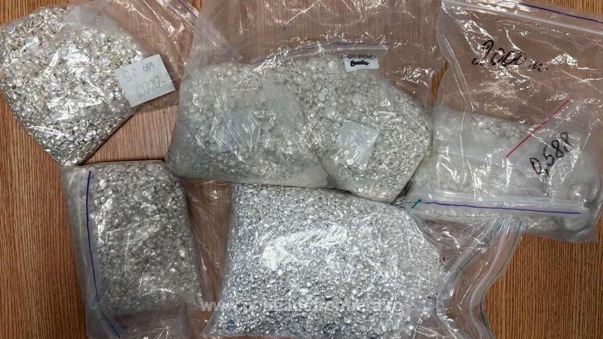 15 kilograme de argint in valoare de 155 000 lei descoperite la granita in microbuzul unui ucrainean care voia sa intre in romania