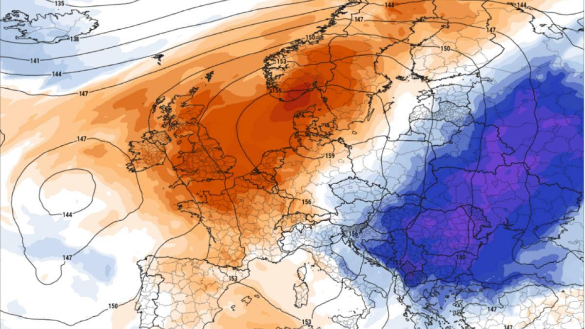 iarna se intoarce in mai blocajul atmosferic omega aduce minime de 5 grade in europa romania va fi afectata si ea