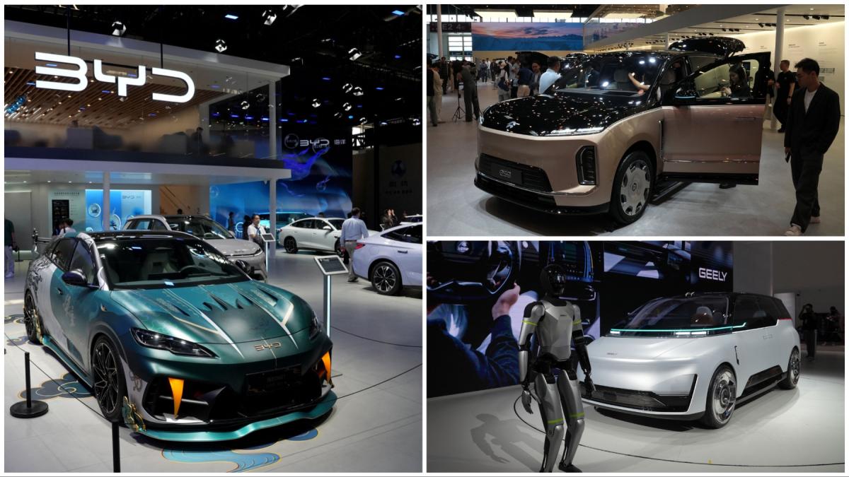 masinile viitorului expuse la auto china 2026 din peste 1 450 de vehicule 181 sunt premiere mondiale byd a venit cu tot portofoliul