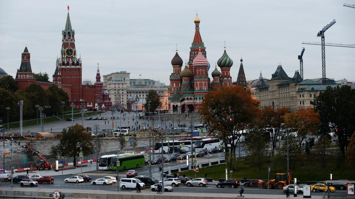 panorama cu piata rosie din moscova