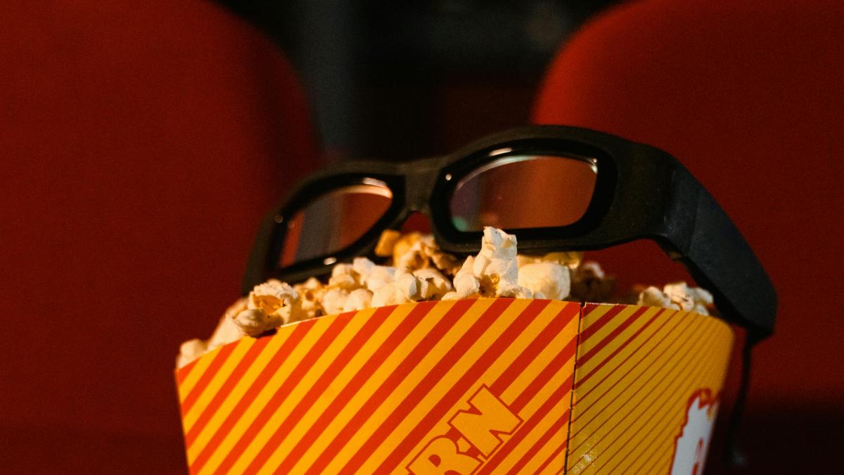 ochelari 3d si popcorn