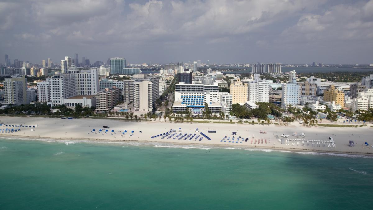 vedere panoramica a Miami Beach