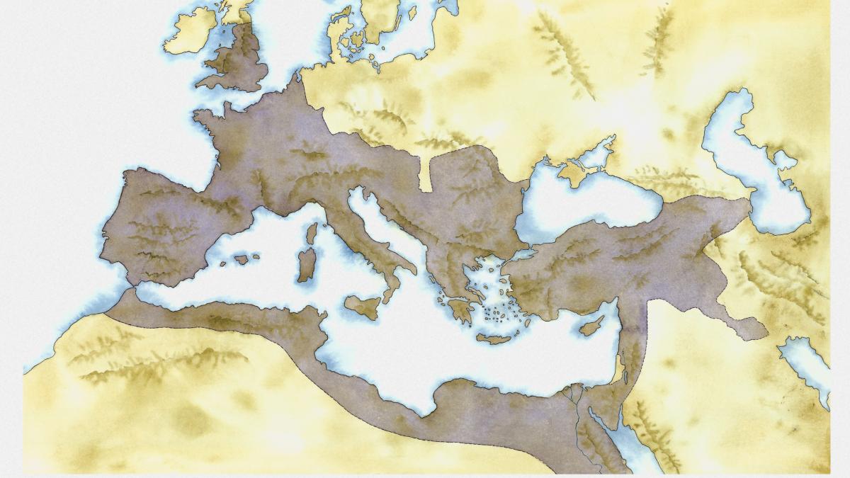 harta imperiu roman