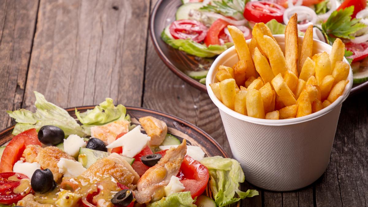 cartofi prajiti salate mancare alimente