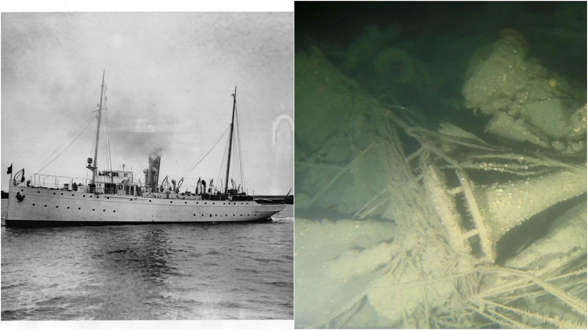 scafandrii au gasit epava celei mai mari pierderi navale americane din primul razboi mondial