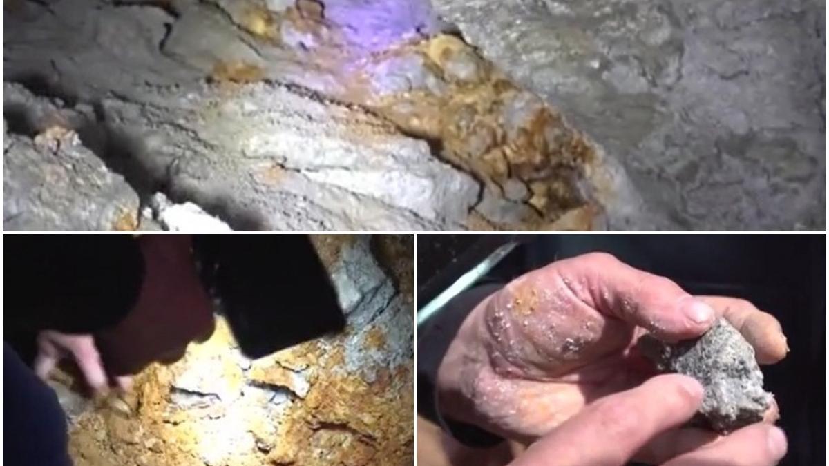 mina cu unul dintre cele mai pure zacaminte de aur din romania e inchisa primar am vazut cu ochii mei aur pur de 24 de karate