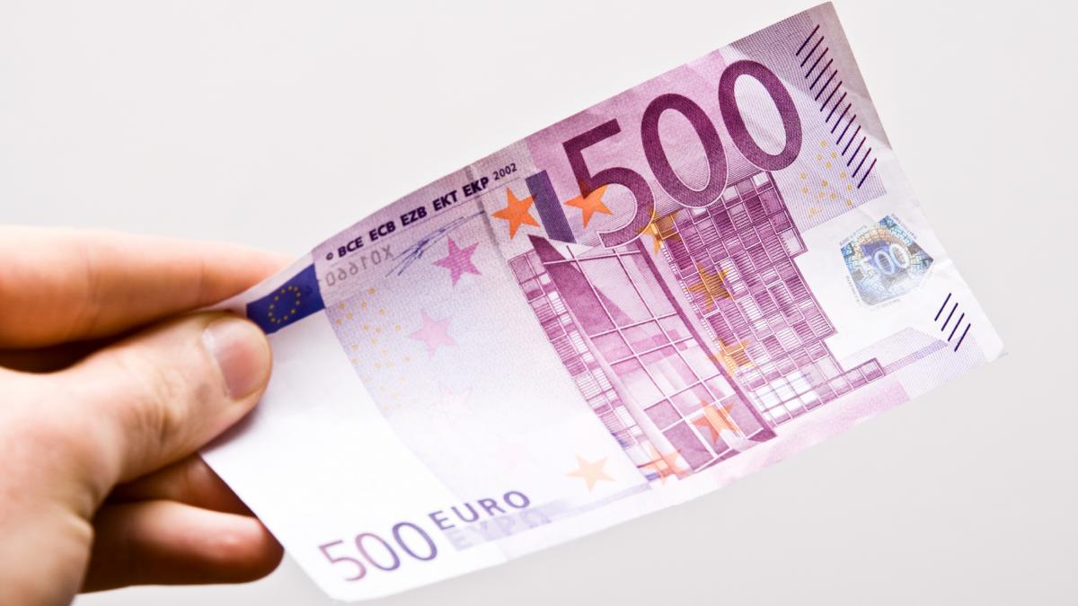 bancnota 500 euro bani europeni
