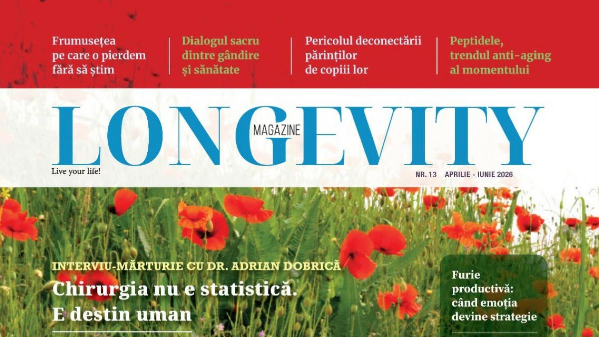 o noua editie longevity sanatate tinerete si longevitate redefinite de luni la punctele de difuzare a presei