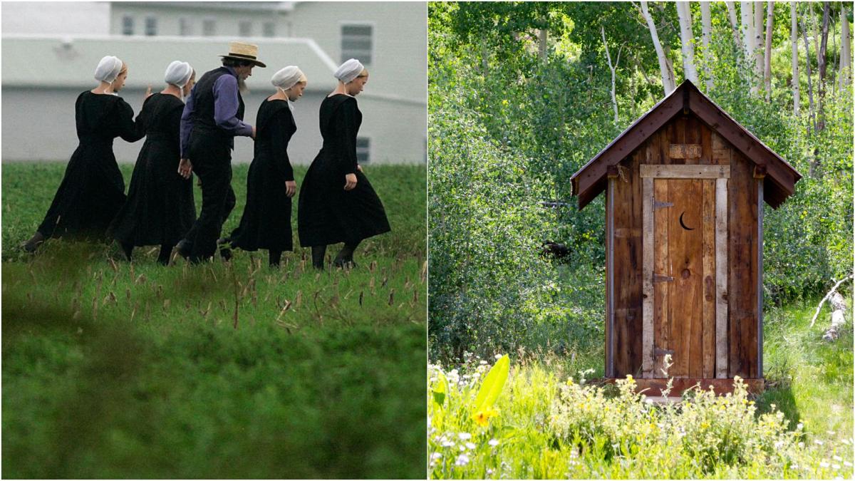 in sua incepe sa existe o problema din cauza oamenilor amish care nu folosesc toalete moderne din motive religioase