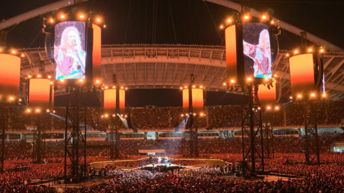 concert metallica in atena