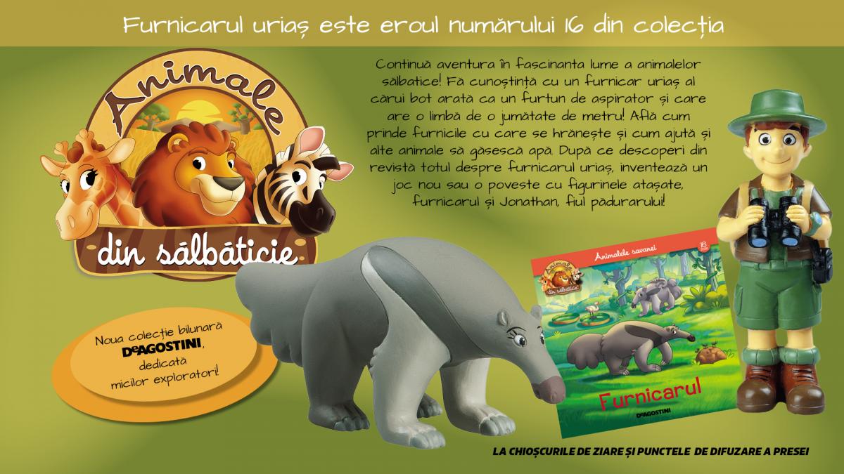 furnicarul urias te asteapta intr o noua aventura numarul 16 din animale din salbaticie la chioscuri din 12 mai