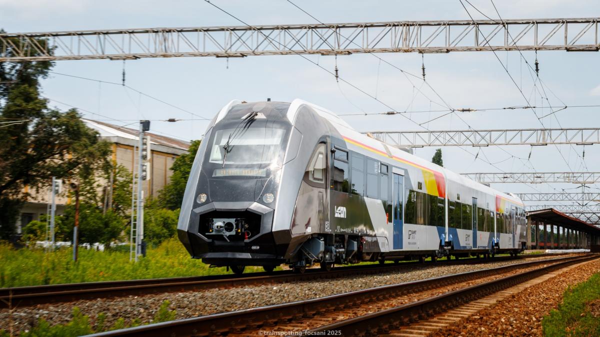 trenul leon lansare iunie 2025 primul tren diesel autopropulsat fabricat integral in romania