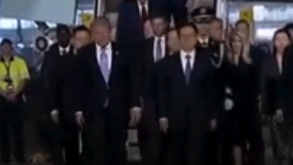 donald trump a ajuns la beijing primire impresionanta pentru presedintele sua