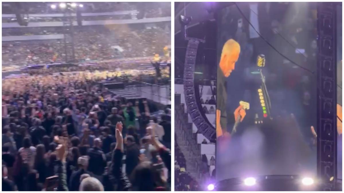 capturi concert metallica bucurești