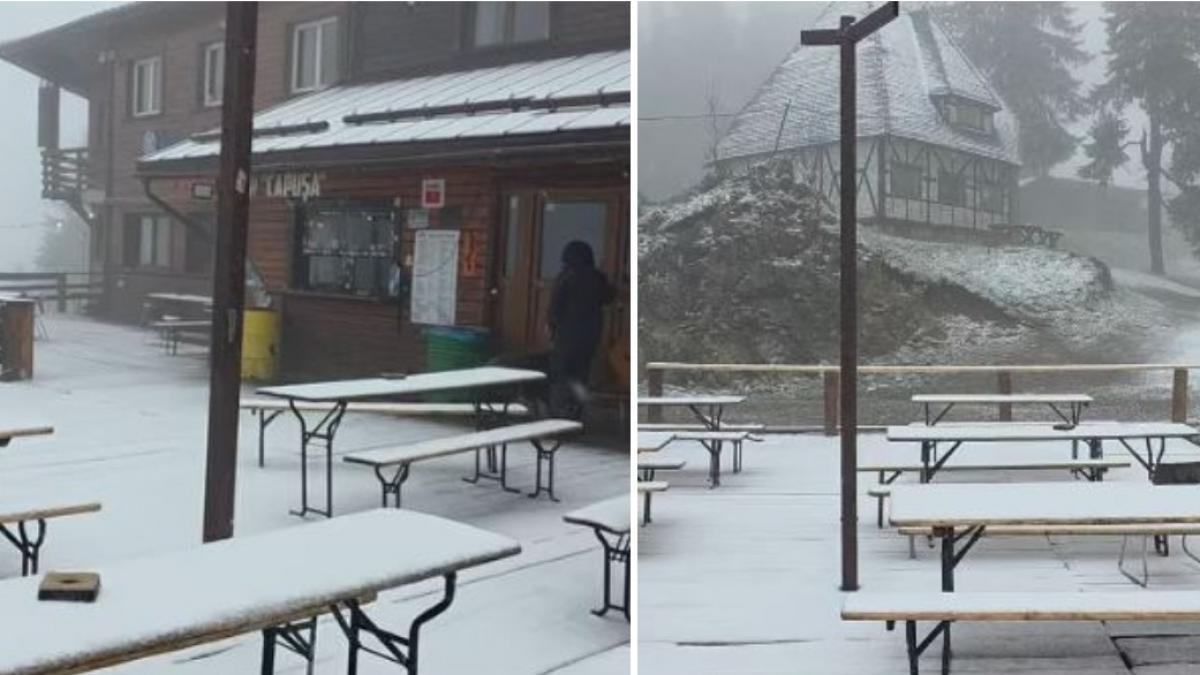 ninsori si temperaturi negative la finalul primaverii in romania unde s au inregistrat 10 grade celsius