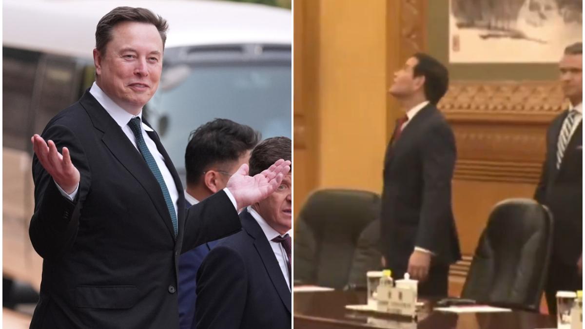 imagini virale cu rubio si musk in beijing cei doi au ajuns subiect de glume si comentarii pe retelele sociale din china