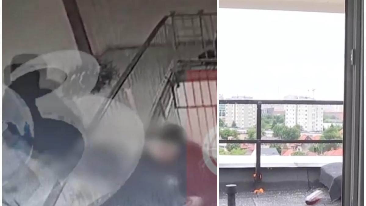 ancheta in bucuresti dupa ce o fata de 16 ani a cazut de pe un bloc in reabilitare camerele de supraveghere au surprins tragedia