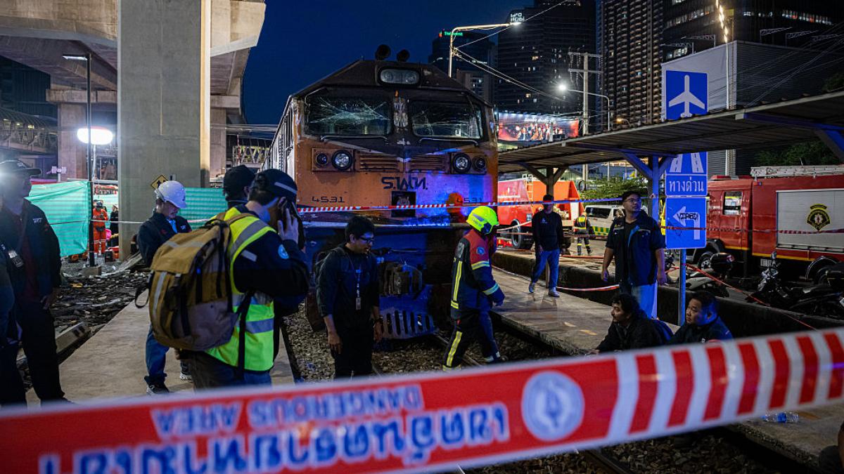 mecanicul de locomotiva al trenului implicat in accidentul din bangkok unde au murit opt oameni consumase droguri