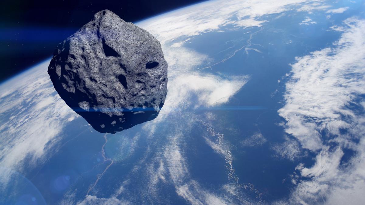 asteroid pe langa pamant
