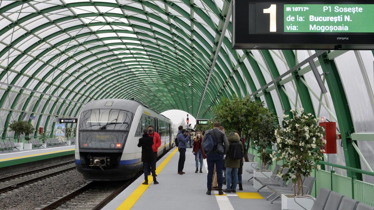 trenurile spre aeroportul otopeni nu vor circula temporar patru zile saptamana viitoare