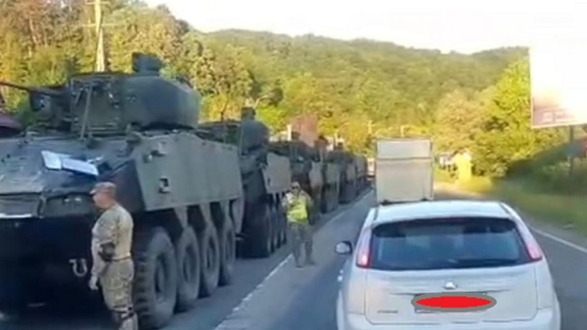11 militari au fost raniti dupa ce trei tab uri blindate piranha 5 s au ciocnit in judetul salaj a fost activat planul rosu