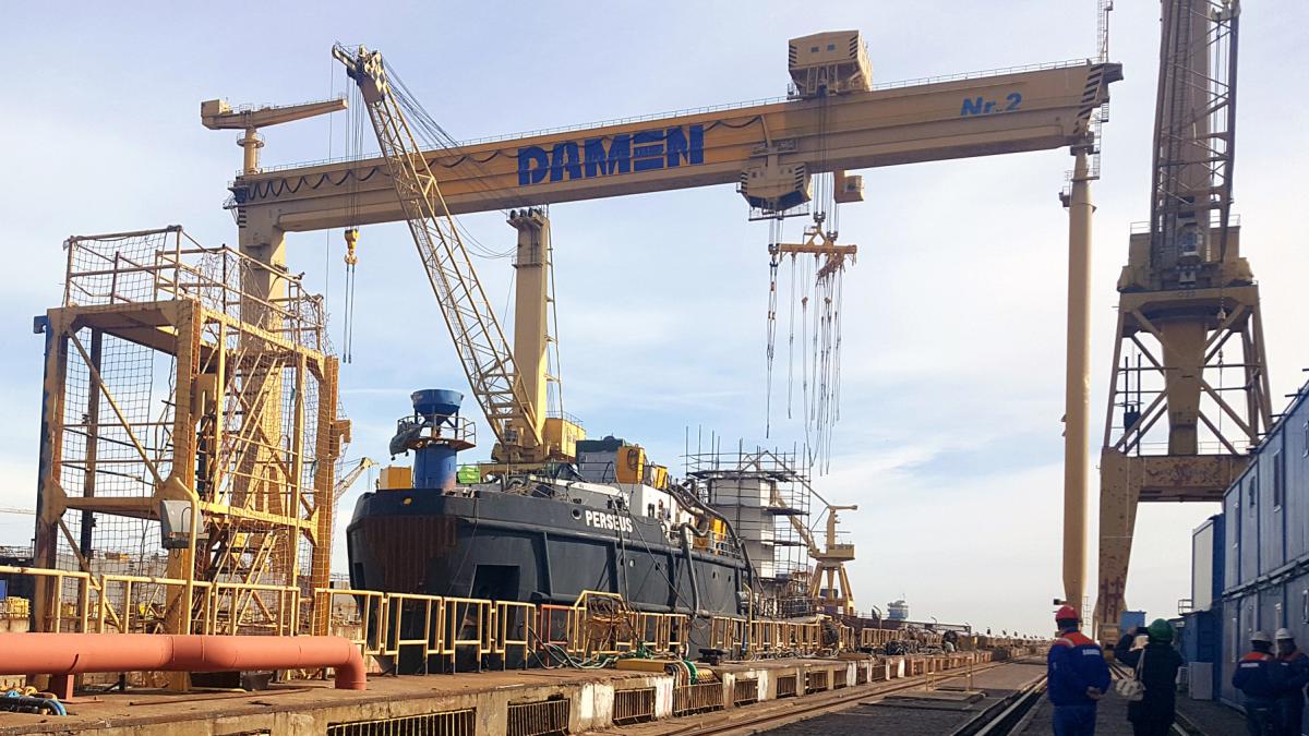 santierul naval damen mangalia