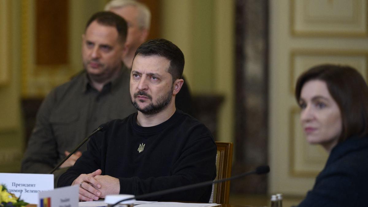 volodimir zelenski si maia sandu