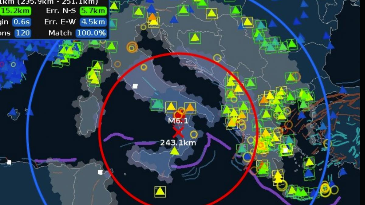 cutremur de 6 2 in calabria a fost cel mai puternic seism din italia din ultimii 45 de ani