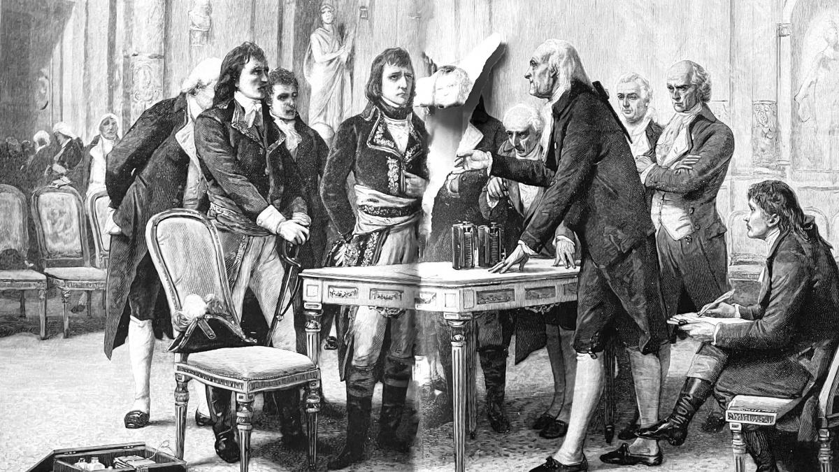 Alessandro Volta si Napoleon Buonaparte