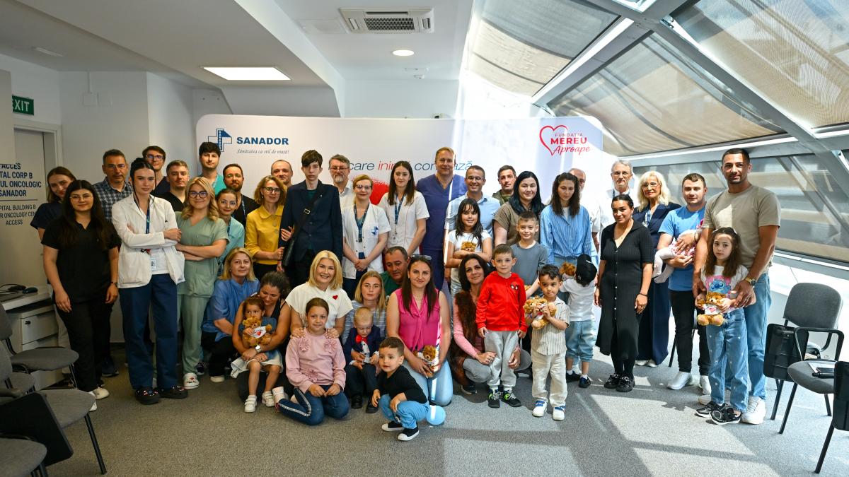 copiii tratati in cadrul misiunilor cardiopediatrice sanador si fundatia mereu aproape reintalnire cu cei care le au schimbat viata