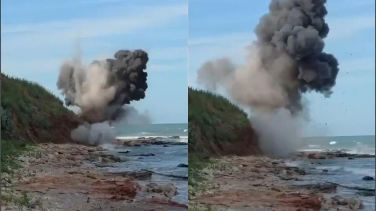 Mina detonata MApN
