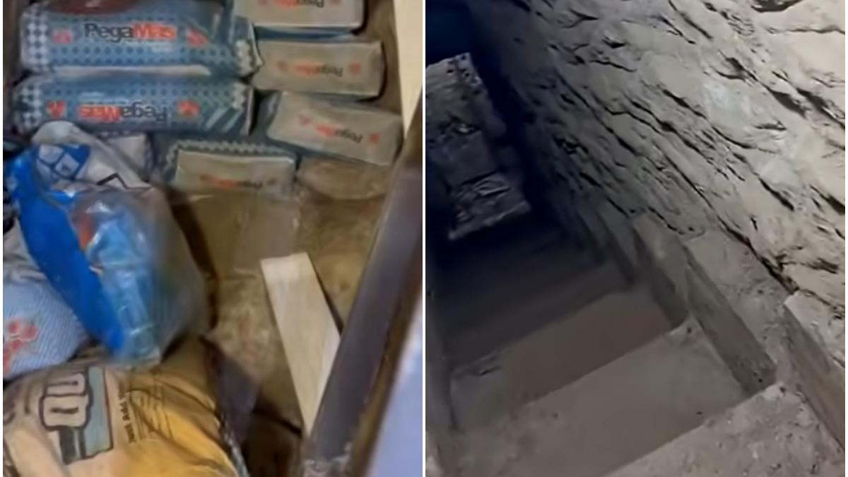 tunel urias folosit pentru traficul de droguri sub granita cu mexicul s a descoperit cocaina in valoare de 45 de milioane de dolari