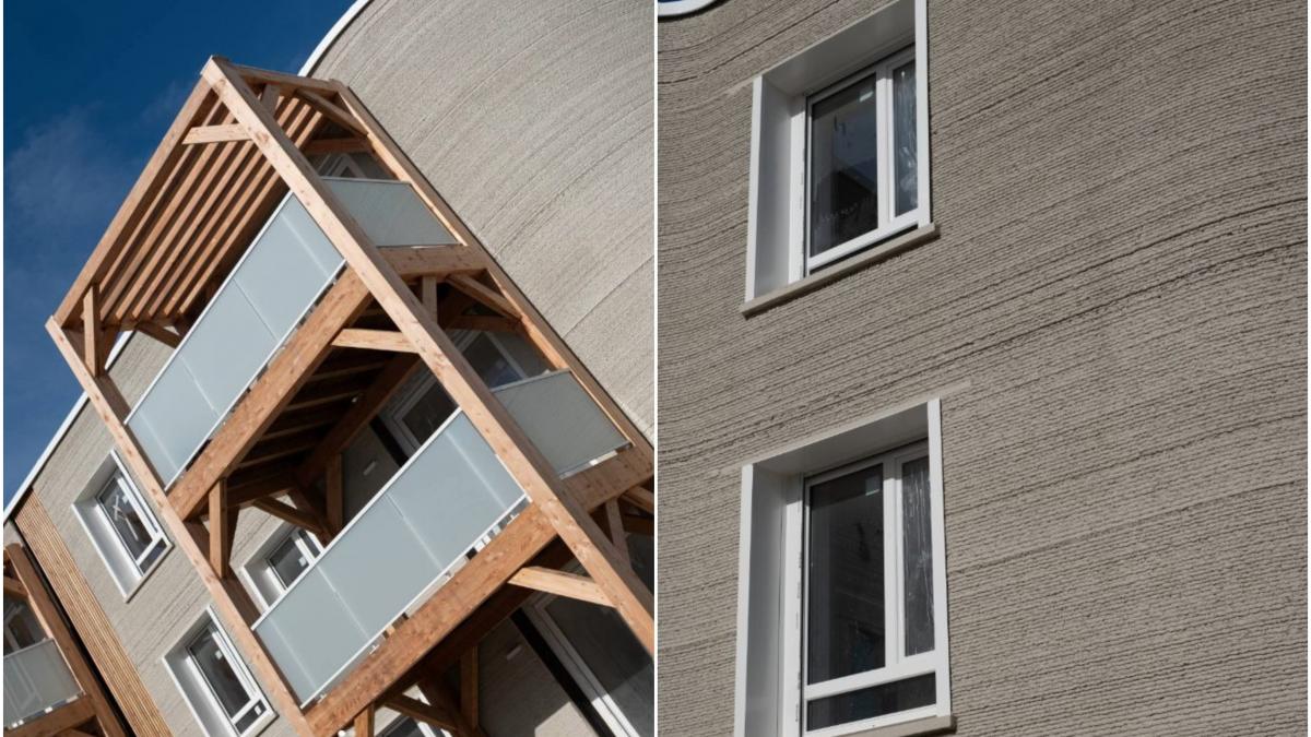 bloc cu 12 apartamente construit in doar 34 de zile cea mai mare cladire din europa ridicata cu o imprimanta 3d si trei muncitori