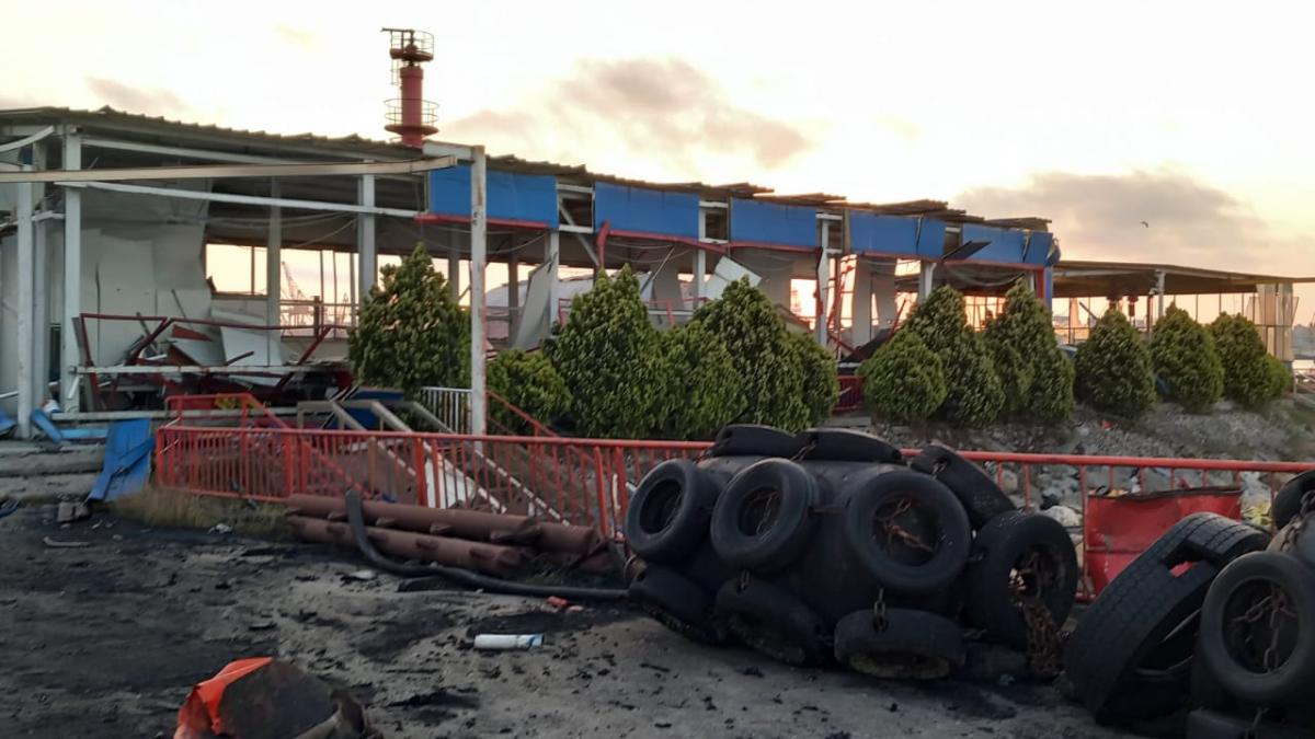 imagini cu distrugerile provocate dupa explozia unei drone nicusor dan a comvocat o sedinta de analiza la constanta