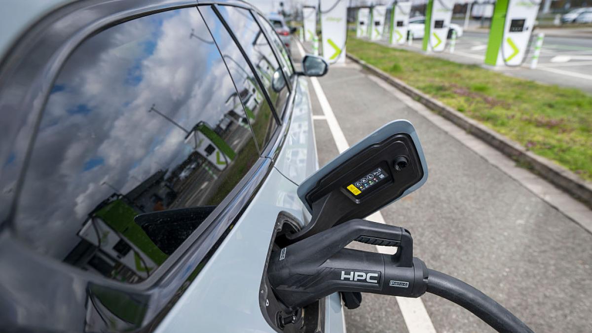 statie de incarcare pentru vehicule electrice getty