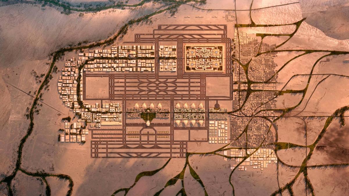 un aerotropola este construita de arabia saudita in desert cand va fi gata si cum va arata aeroportul oras king salman din riad