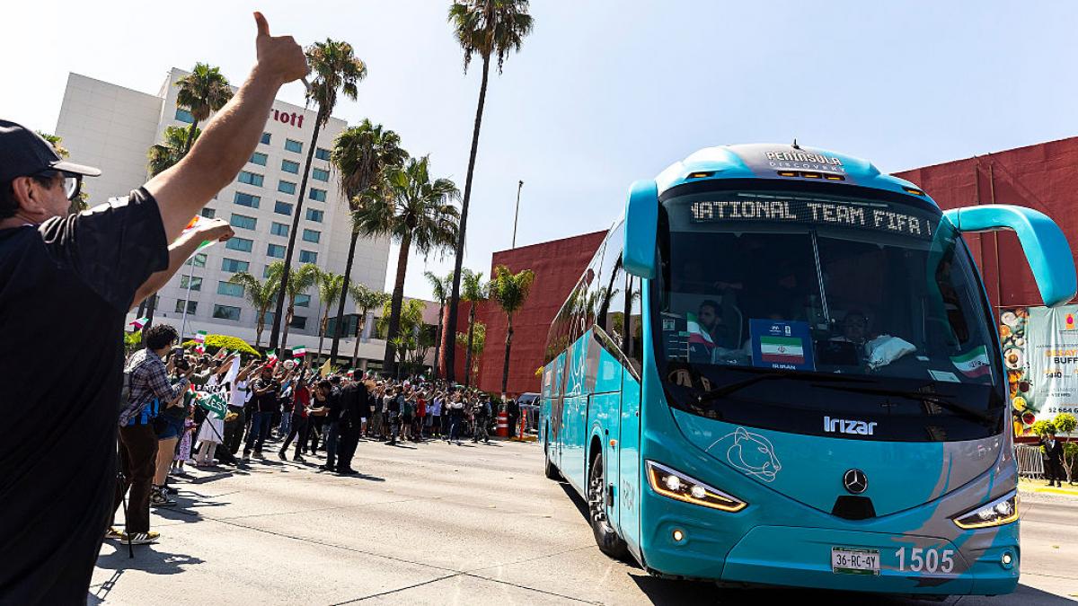 autobuzul echipei nationale a iranului pentru cupa mondiala 2026