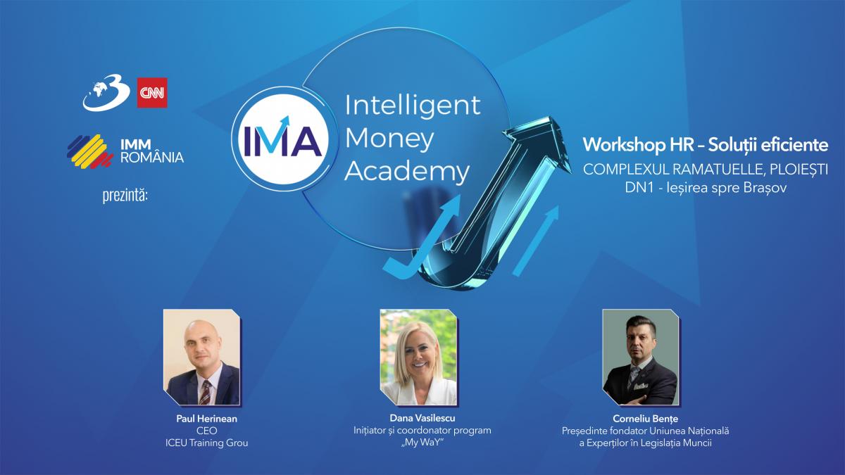 intelligent money academy workshop dedicat solutiilor moderne de hr pentru antreprenori si manageri