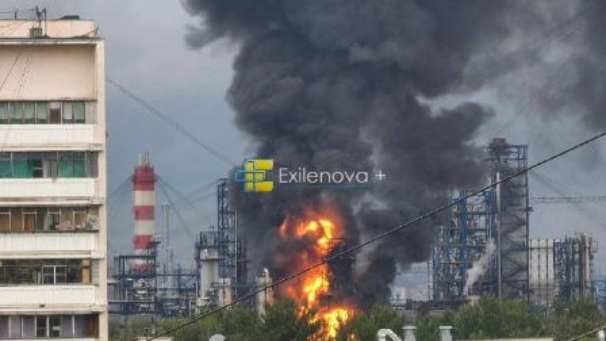 rafinarie moscova in flacari