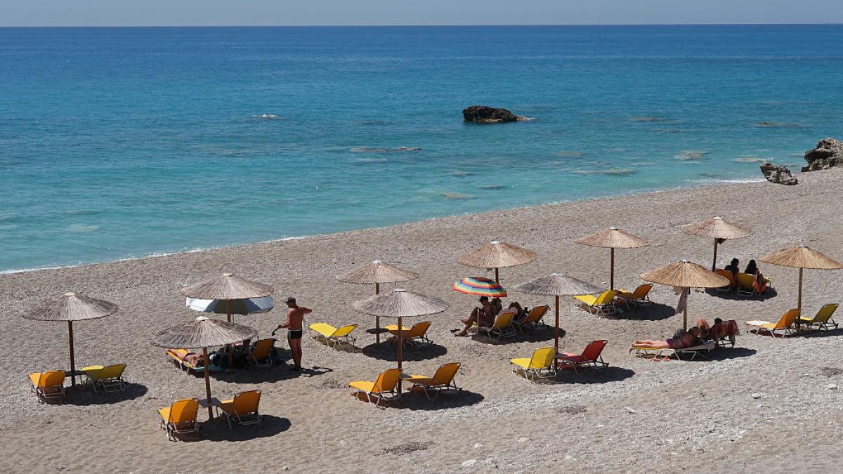 plaja din grecia