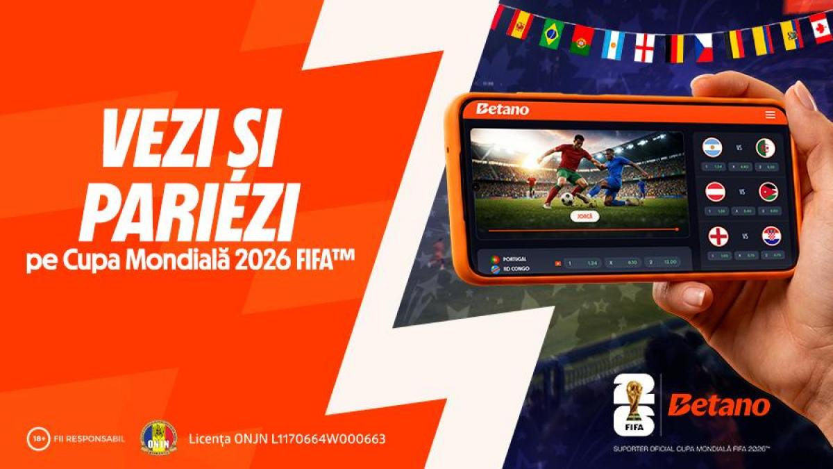 fotbal in direct pe betano cupa mondiala fifa 2026 livestreaming program meciuri statistici si pariuri live