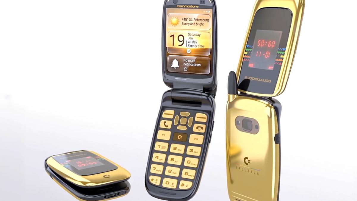 telefon retro nou cu clapeta commodore callback 8020